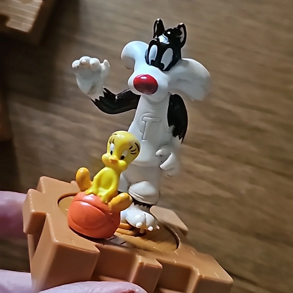 Looney Tunes Space Jam Vintage McDonald's Toys from 1996 Lot of Qty 6